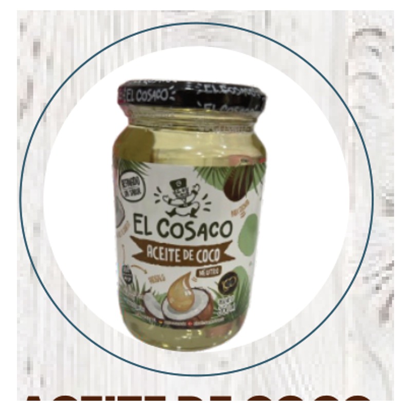 Aceite de Coco sin Sabor 300gr