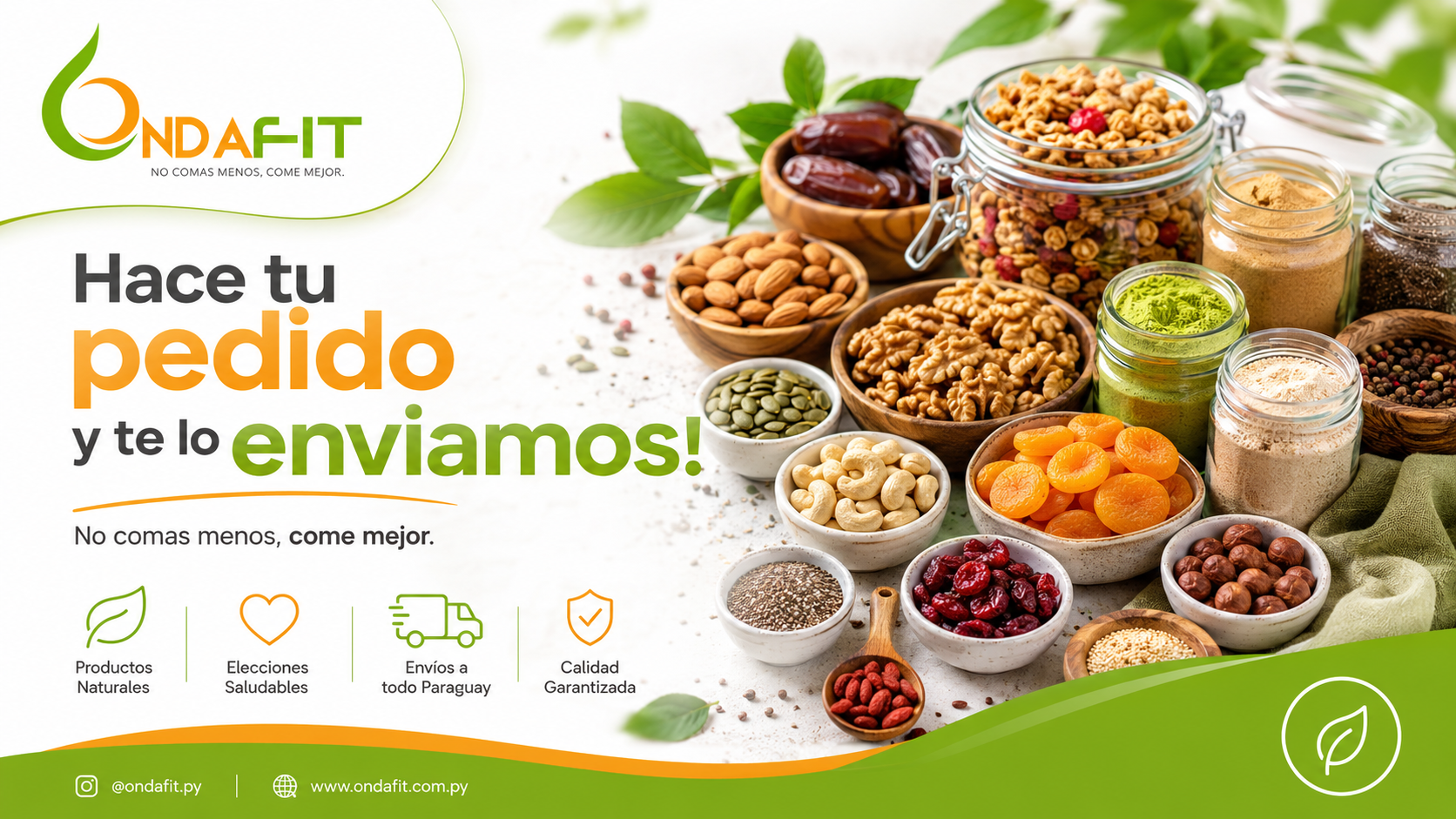 OndaFit Paraguay - hace tu pedido y te lo enviamos